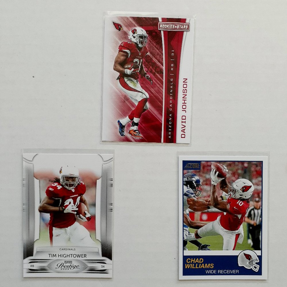 Arizona Cardinals 9 Player Card Lot - FTBL [1_5] - Picture 7 of 8